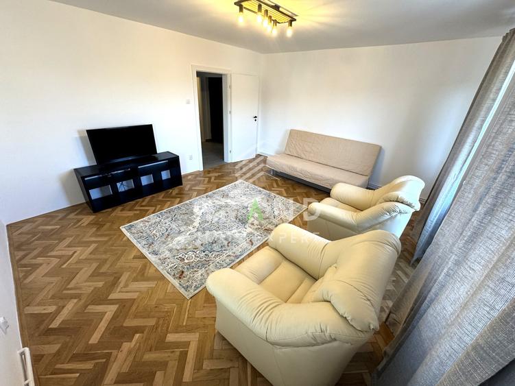 Apartament cu 3 camere decomandat, mobilat în Grigorescu