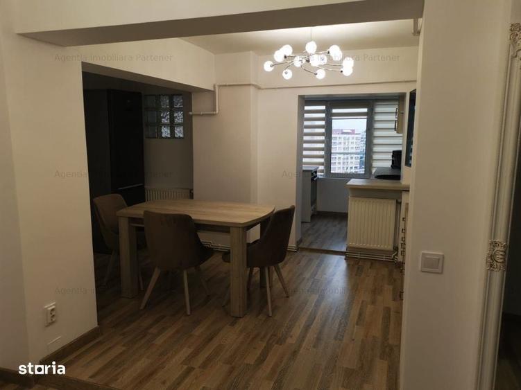 Apartament cu 3 camere, mobilat în Central