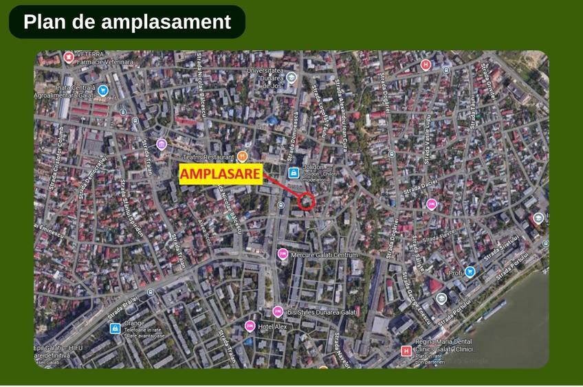 Spațiu comercial, de 200 mp, în Central