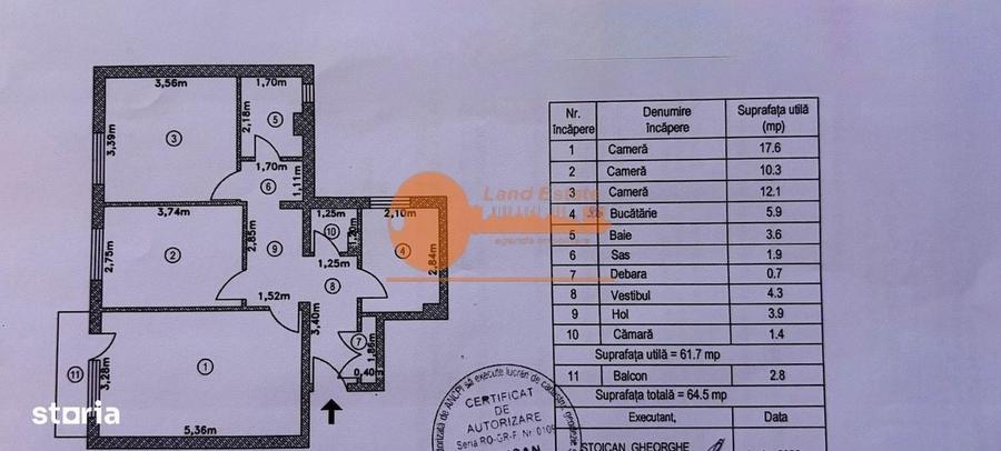 Apartament cu 3 camere zona Tineretului - 6