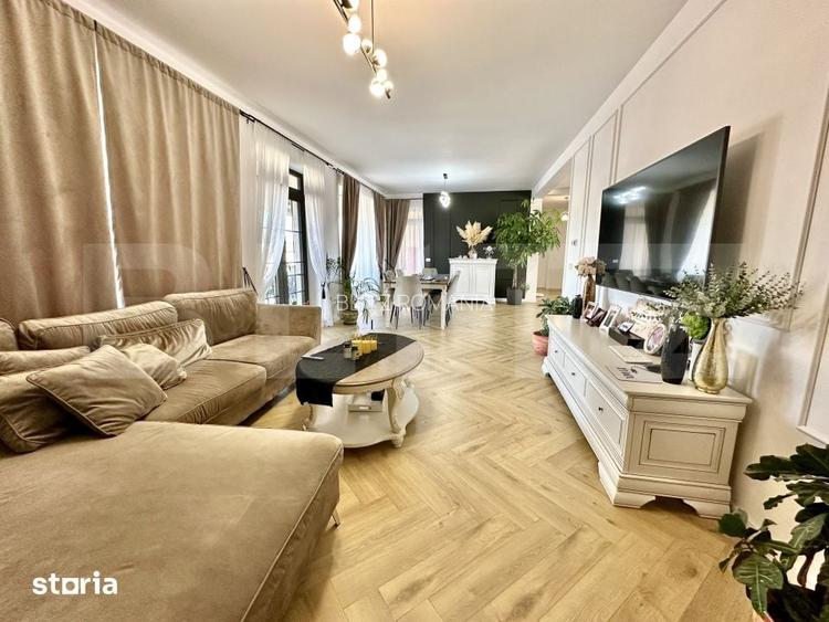 Casa superba, pe un singur nivel, 284 mp, mobilata lux