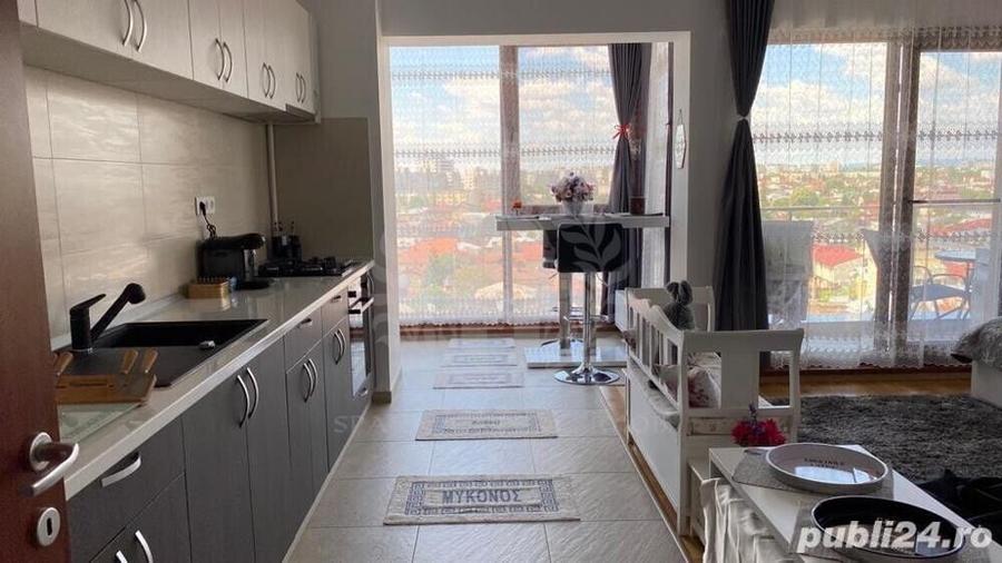 Apartament cu 2 camere decomandat, mobilat în Central