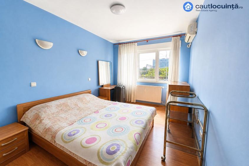 Apartament cu 3 camere semidecomandat, mobilat în Grivița