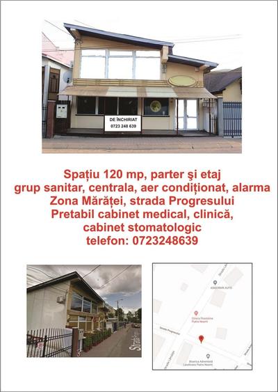 Spațiu comercial, de 120 mp, în Mărăței