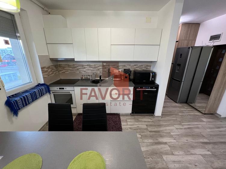 Apartament cu 2 camere decomandat, mobilat în Giroc