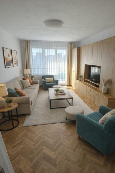 Apartament cu 3 camere semidecomandat în Gheorgheni