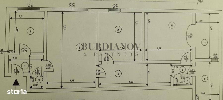 Apartament cu 3 camere - Metrou Costin Georgian - bd. 1 Decembrie 1918 - 11