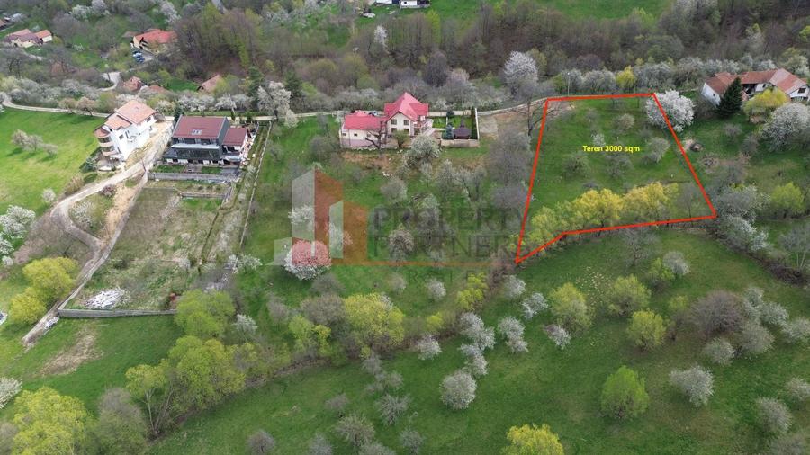 Teren Construcții intravilan de 3000 mp, în Bran