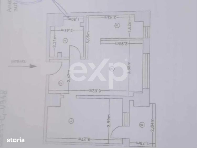 Apartament cu 2 camere în Trivale
