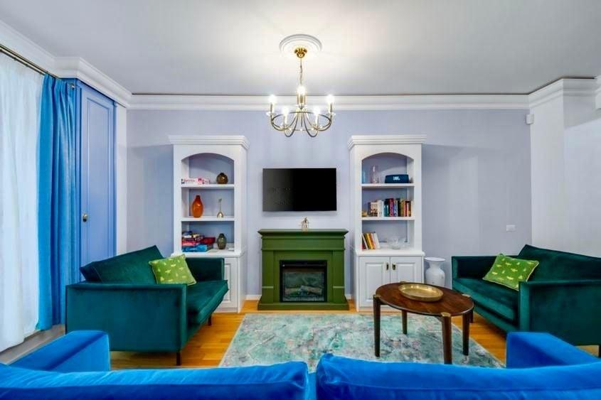 Apartament LUX ultracentral | 79 mp + terasă 50 mp | Saună proprie | Parcare sub - 10