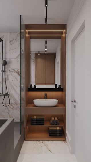 Apartament 3 camere cu gradina  65 mp -Lebada Lake Residence+1 parcare subteran - 18