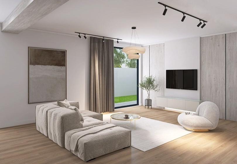 Duplex cu 5 camere cu Canalizare în Pipera