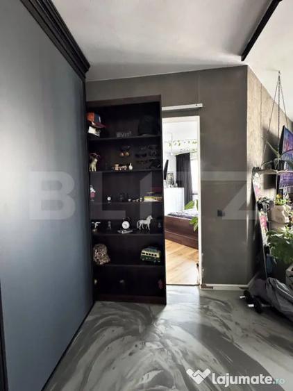 Apartament cu 2 camere semidecomandat, mobilat în Industrial