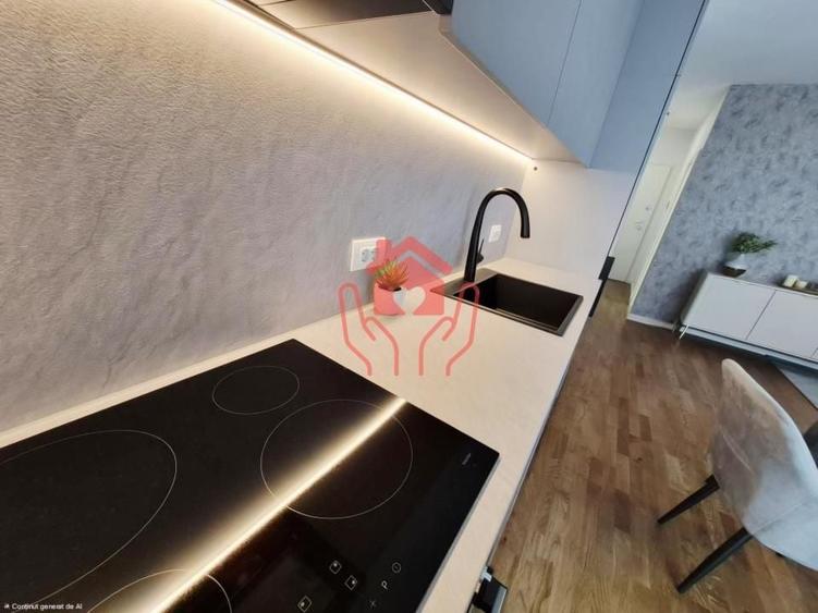 Apartament cu 4 camere semidecomandat, mobilat în Băneasa