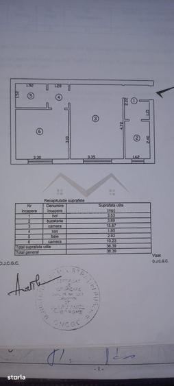 Apartament cu 2 camere semidecomandat în Gară