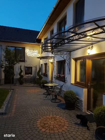 Casă cu 9 camere cu Teren 700 Mp în Gura Râului