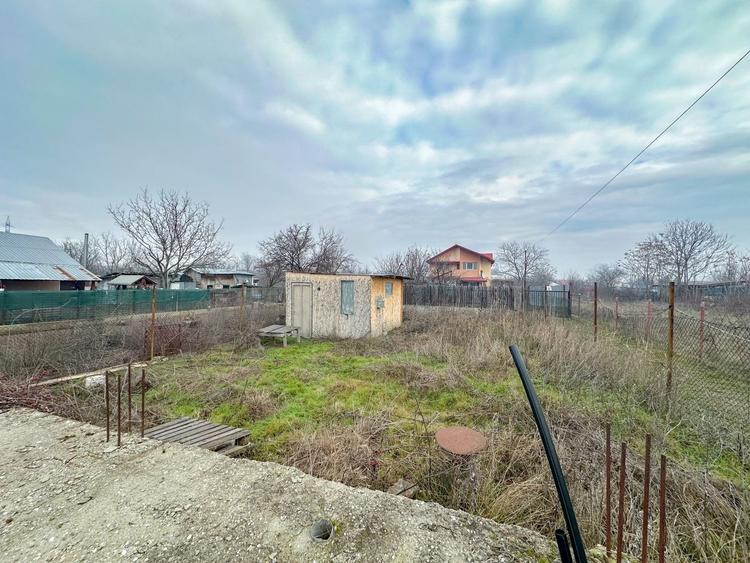 Mihăilești - teren împrejmuit 401mp, cu puț, COMISION 0 - 3