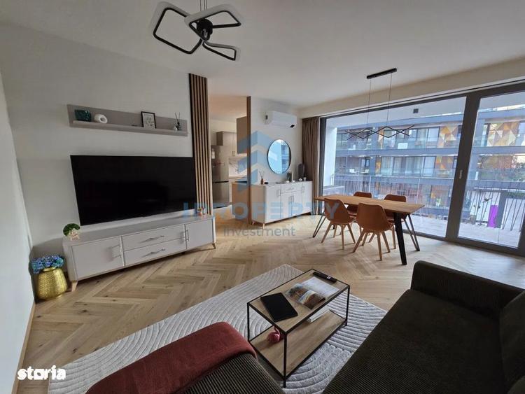 Apartament cu 2 camere, mobilat în Grivița