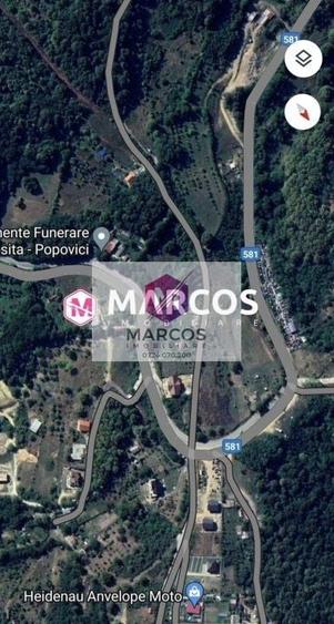 Teren Construcții extravilan de 3465 mp, în Sud