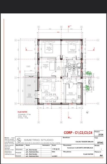 Casă individuală cu 4 camere cu Teren 433 Mp în Dragomirești-Deal