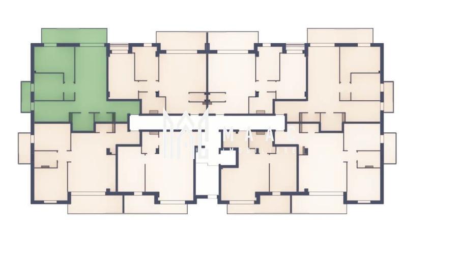 Apartament cu 3 camere în Turnișor