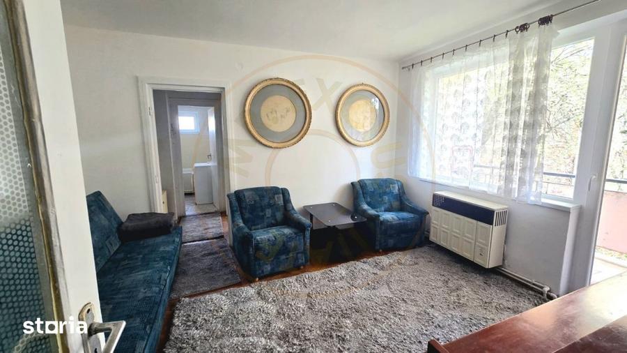 Apartament cu 2 camere, mobilat în Central