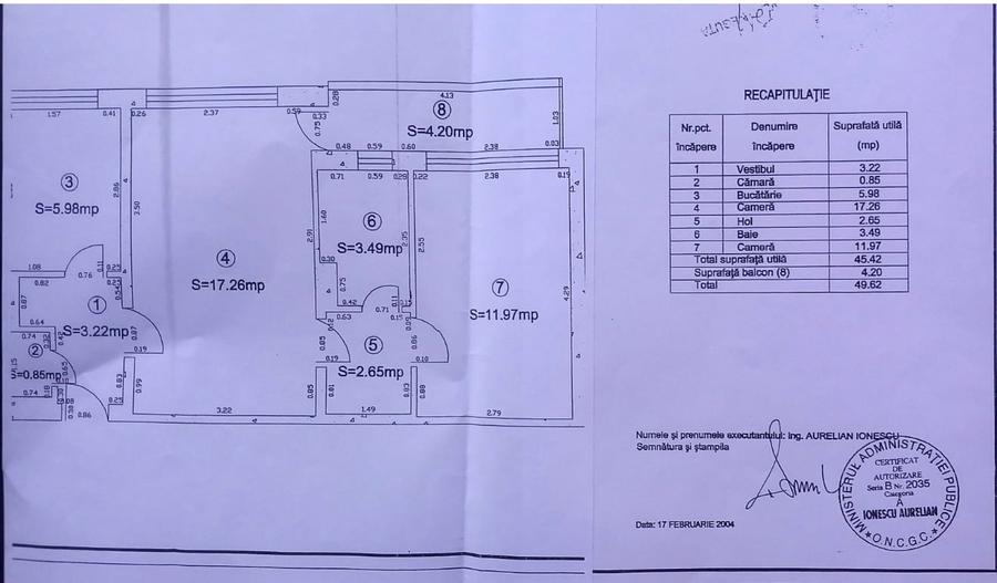 Apartament cu 2 camere semidecomandat în Drumul Taberei