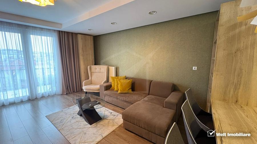 Apartament cu 2 camere semidecomandat, mobilat în Calea Turzii