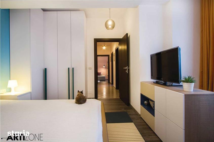 Apartament cu 3 camere decomandat, mobilat în Central