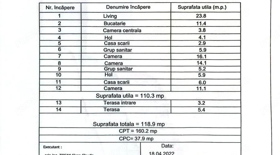 Casă cu Teren 160 Mp în Central