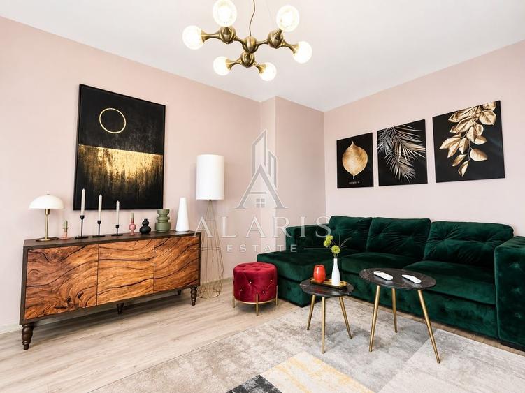 Apartament cu 2 camere semidecomandat, mobilat în Aradului