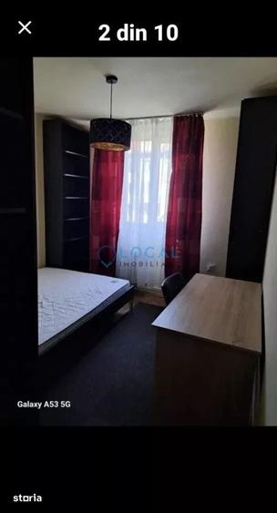 Apartament cu 3 camere semidecomandat în Gruia