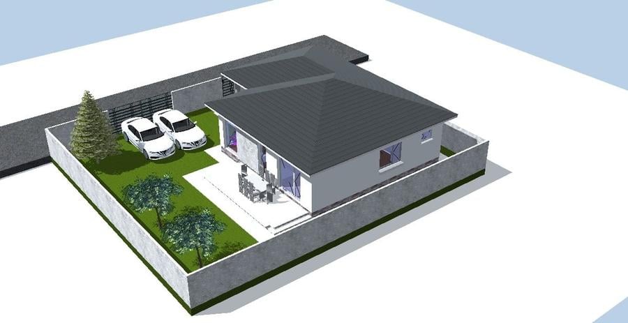 Casă individuală cu 4 camere cu Teren 360 Mp în Clinceni