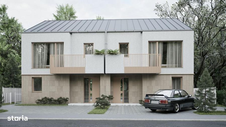 Casă cu 4 camere în Popești