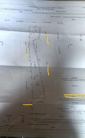 Teren de 55.3 mp, în Central