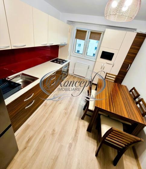 Apartament cu 3 camere decomandat, mobilat în Mărăști
