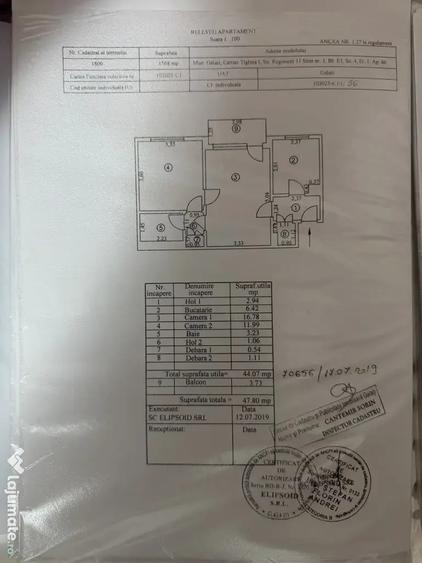 Apartament cu 2 camere semidecomandat în Țiglina 1