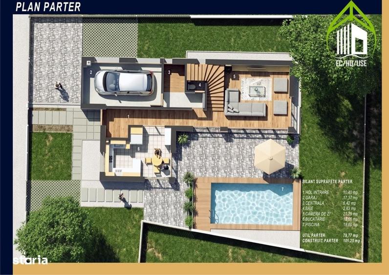 Casă cu 4 camere cu Teren 550 Mp în Sânnicoară