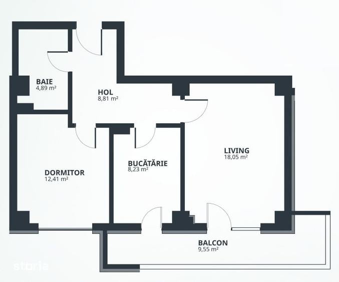 Apartament cu 2 camere decomandat în Tătărași