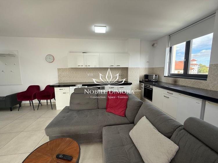 Apartament cu 2 camere semidecomandat, mobilat în Take Ionescu