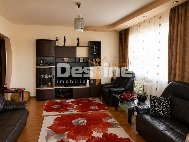 Apartament cu 3 camere decomandat, mobilat în Tipografilor