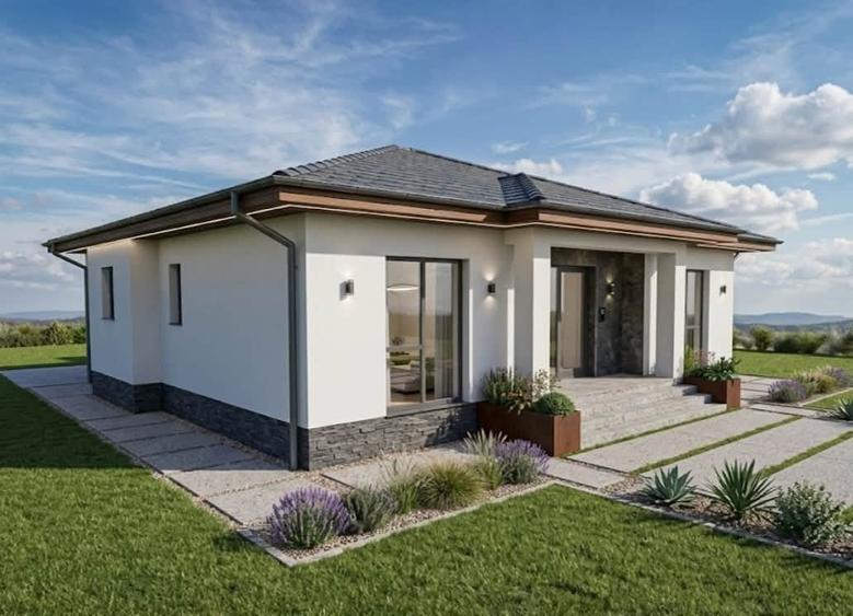 Casă cu 4 camere cu Teren 850 Mp în Exterior Nord