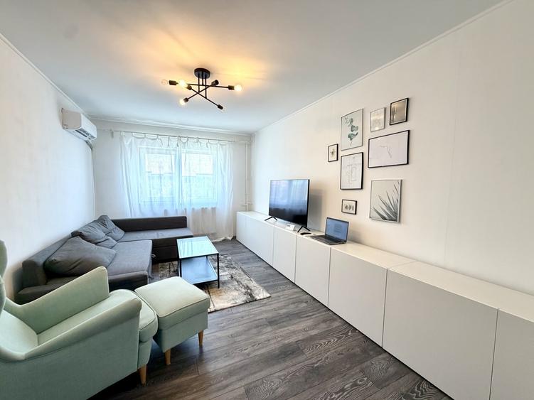 Apartament cu 2 camere decomandat, mobilat în Aradului
