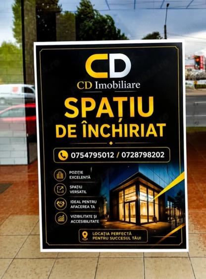 Spațiu comercial, de 150 mp, în Nord