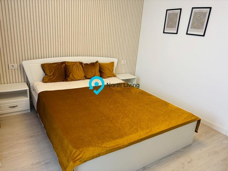 Apartament cu 2 camere, mobilat în Pipera