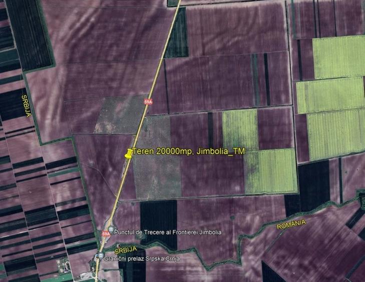 Teren agricol extravilan de 2 mp, în Sud