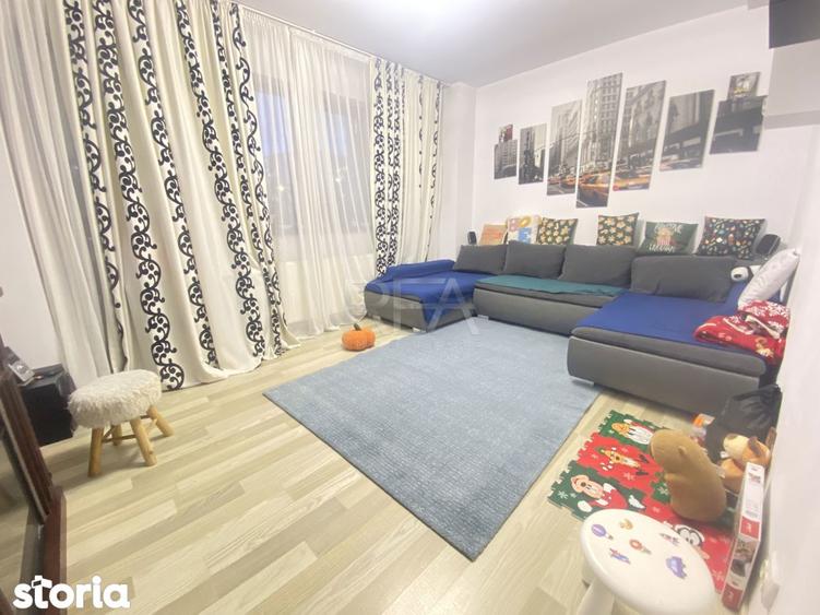 Apartament cu 3 camere decomandat, mobilat în Rahova