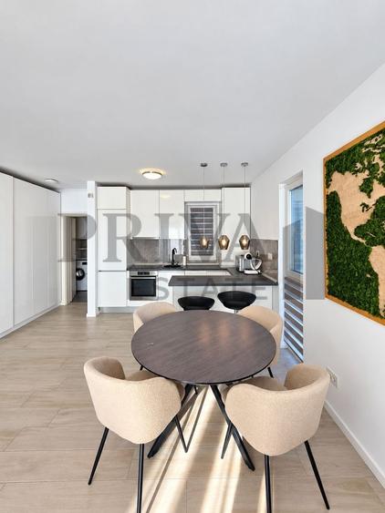 Apartament cu 2 camere nedecomandat, mobilat în Aradului