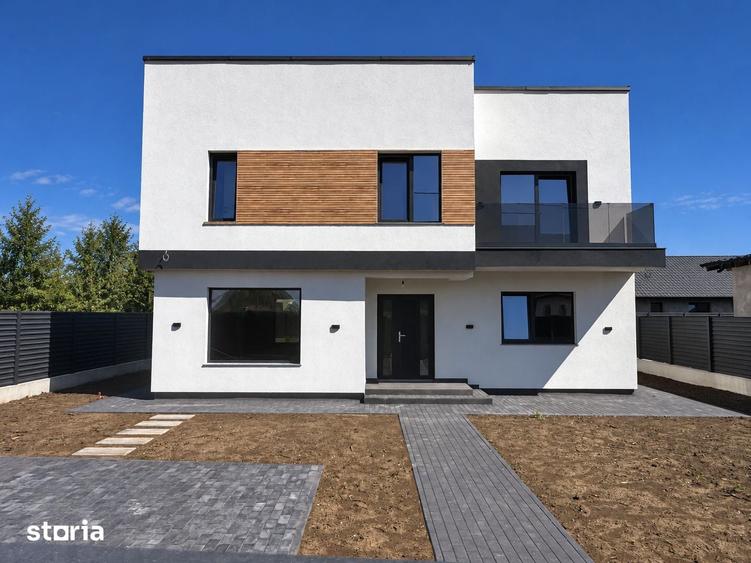 Casă cu 4 camere cu Teren 510 Mp în Holboca