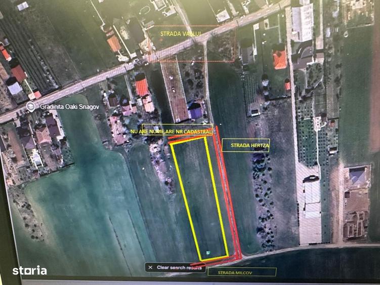 Teren intravilan 2000 mp Ghermane?ti / Snagov la 300 m de padure - 2
